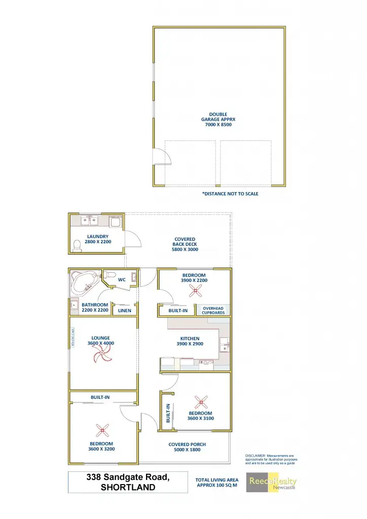 Floorplan of Homely house listing, 338 Sandgate Road, Shortland NSW 2307