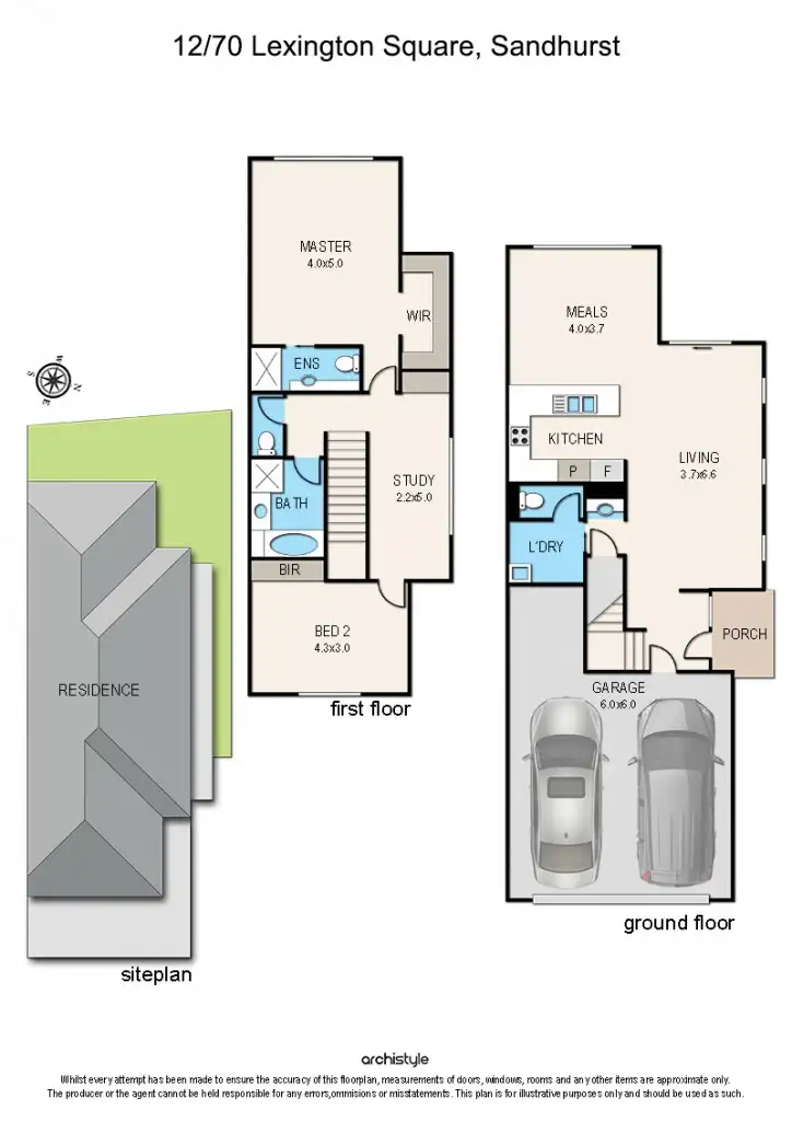 Floorplan of Homely house listing, 12/70 SANDHURST BLVD, Sandhurst VIC 3977