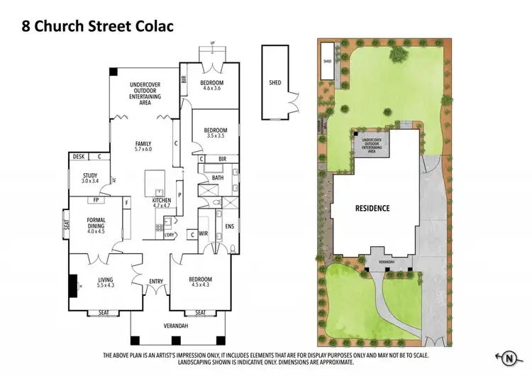 Floorplan of Homely house listing, 8 Church Street, Colac VIC 3250