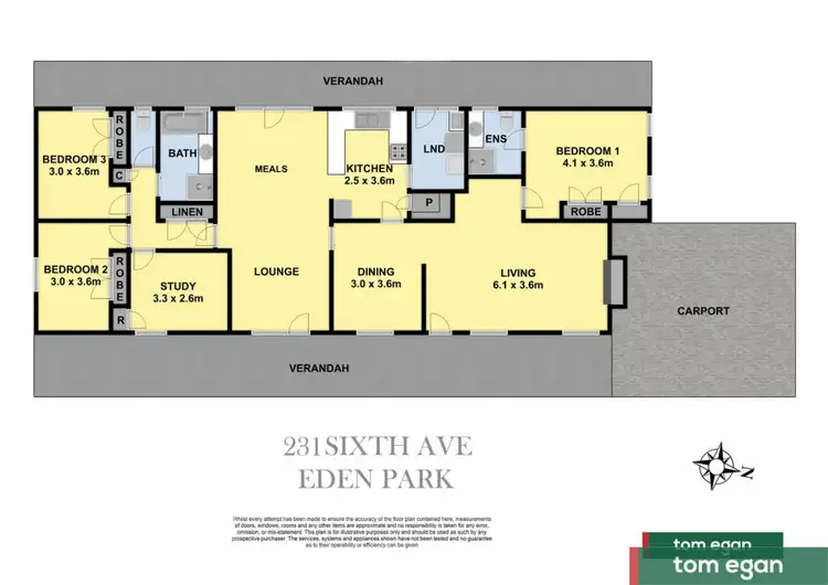 Floorplan of Homely house listing, 231 Sixth Avenue, Eden Park VIC 3757
