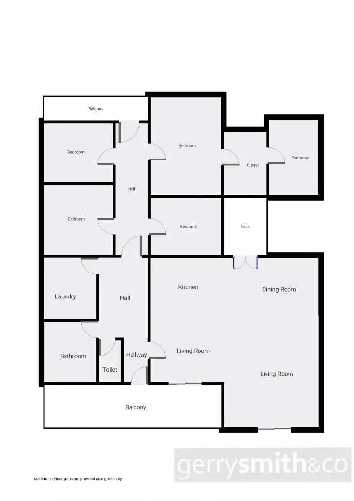 Floorplan of Homely house listing, 702 Lanes Avenue Quantong, Horsham VIC 3400