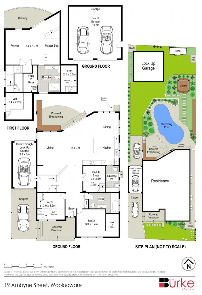 Floorplan of Homely house listing, 19 Ambyne Street, Woolooware NSW 2230