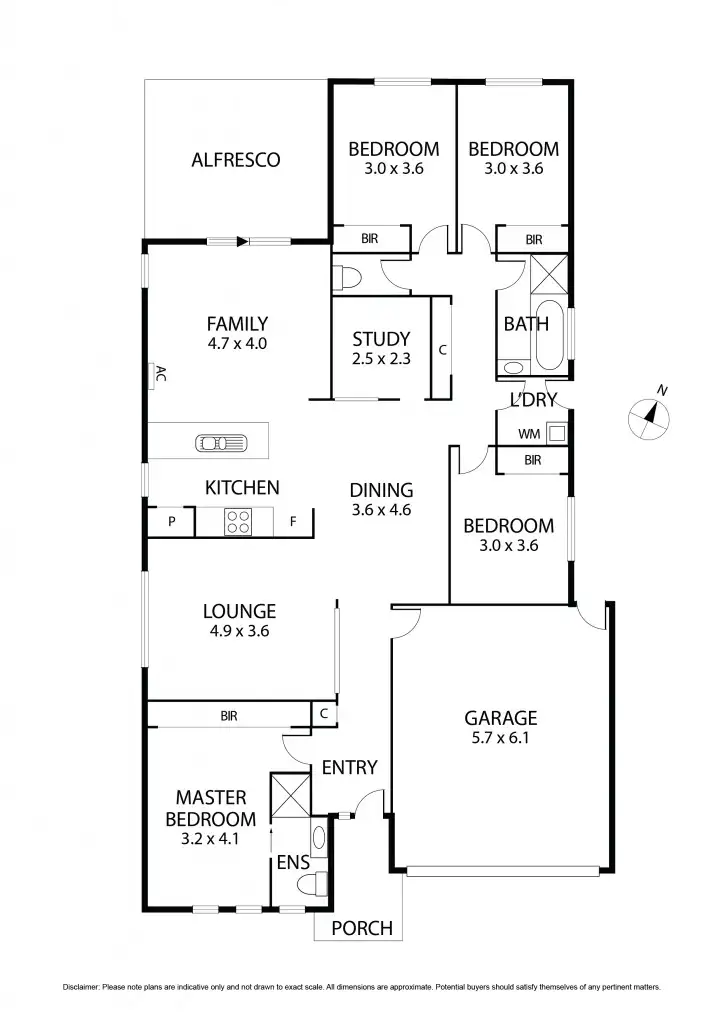 Floorplan of Homely house listing, 34 Renaissance Boulevard, Mernda VIC 3754