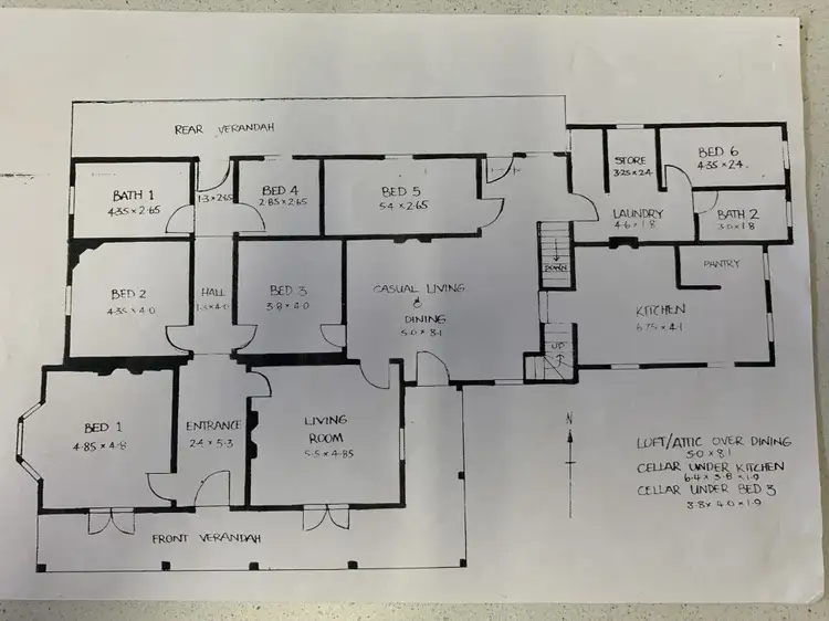 Floorplan of Homely house listing, 60 Newcastle Street, York WA 6302