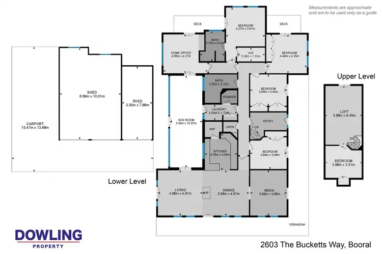 Floorplan of Homely rural property listing, 2603 The Bucketts Way, Stroud NSW 2425