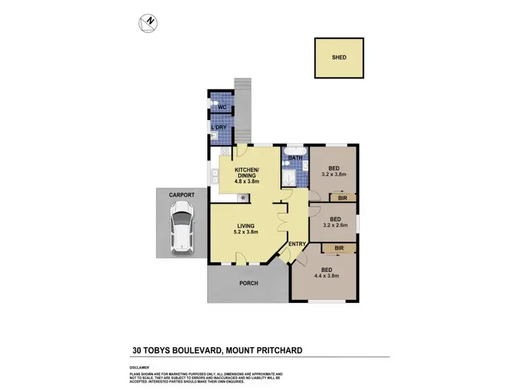 Floorplan of Homely house listing, 30 Tobys Boulevard, Mount Pritchard NSW 2170