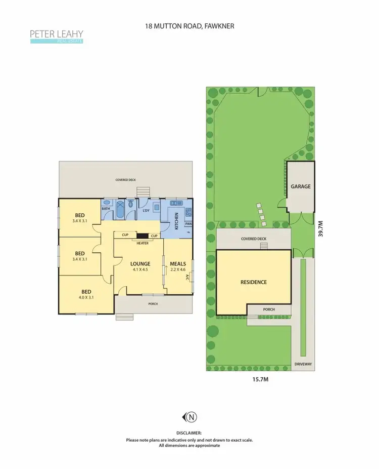 Floorplan of Homely house listing, 18 Mutton Road, Fawkner VIC 3060