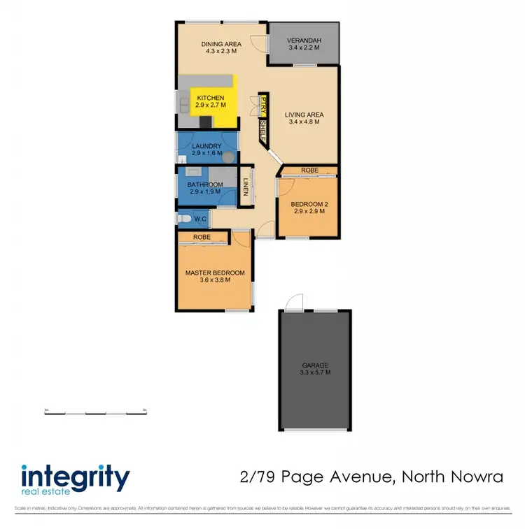 Floorplan of Homely house listing, 2/79 Page Avenue, North Nowra NSW 2541