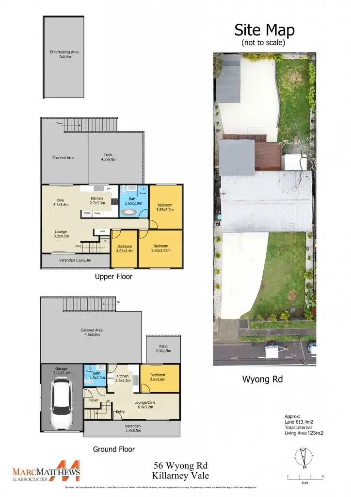 Floorplan of Homely house listing, 56 Wyong Road, Killarney Vale NSW 2261