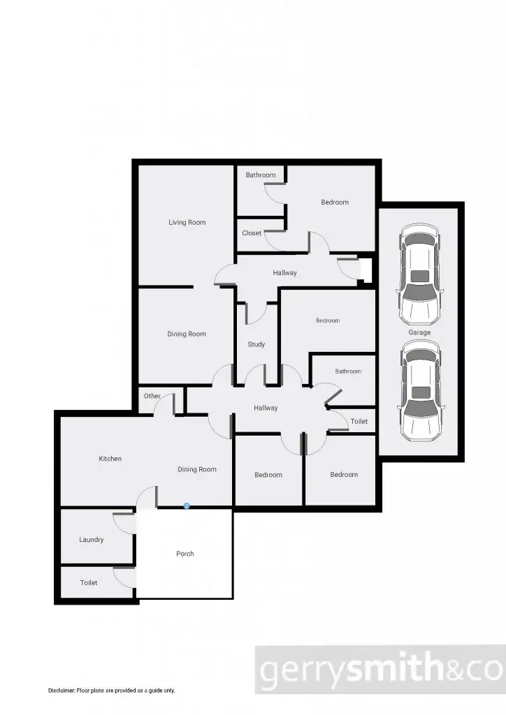 Floorplan of Homely house listing, 10 Tena Avenue, Horsham VIC 3400