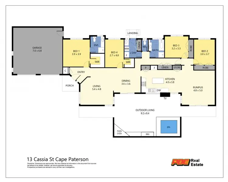 Floorplan of Homely house listing, 13 CASSIA STREET, Cape Paterson VIC 3995