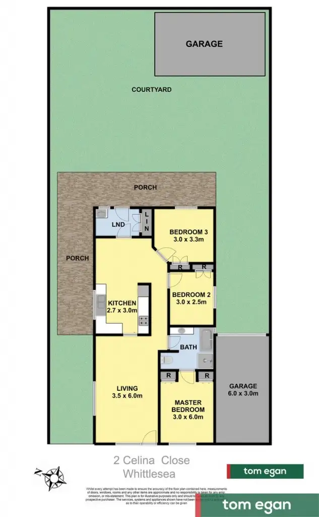 Floorplan of Homely house listing, 2 Celina Close, Whittlesea VIC 3757