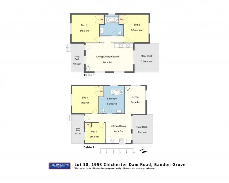 Floorplan of Homely rural property listing, LOT 10, 1953 Chichester Dam Road, Bandon Grove Via, Dungog NSW 2420