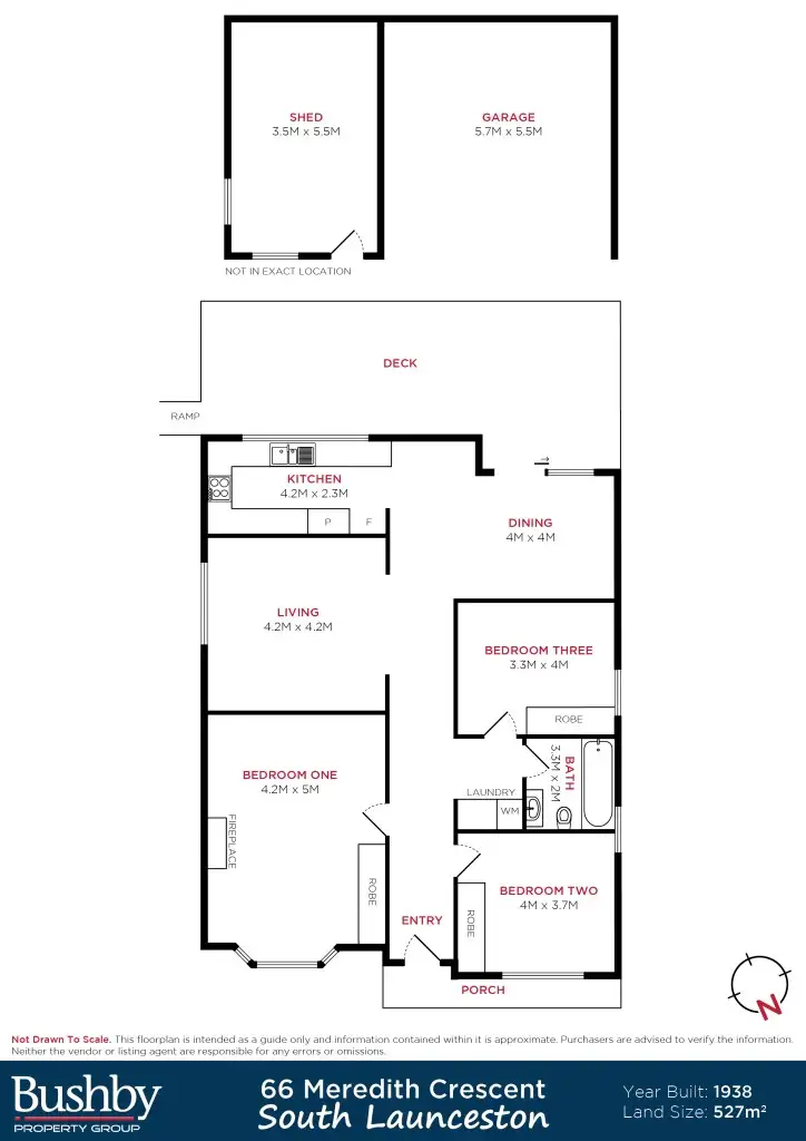 Floorplan of Homely house listing, 66 Meredith Crescent, South Launceston TAS 7249