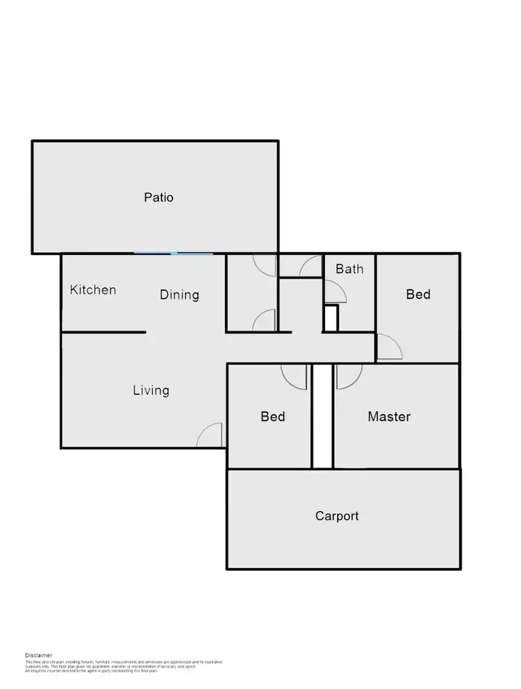 Floorplan of Homely house listing, 3 Courtaulds Road, Raymond Terrace NSW 2324