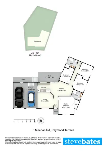 Floorplan of Homely house listing, 3 Meehan Road, Raymond Terrace NSW 2324