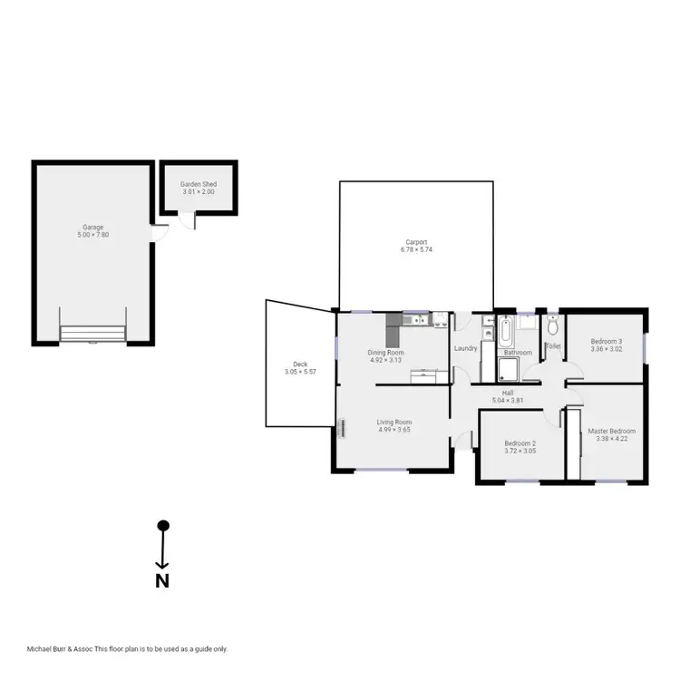 Floorplan of Homely house listing, 11 Casuarina Court, East Devonport TAS 7310