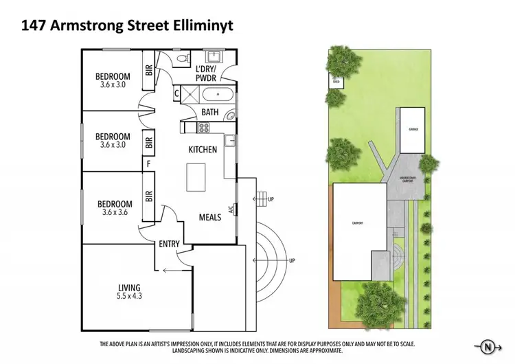 Floorplan of Homely house listing, 147 Armstrong Street, Colac VIC 3250