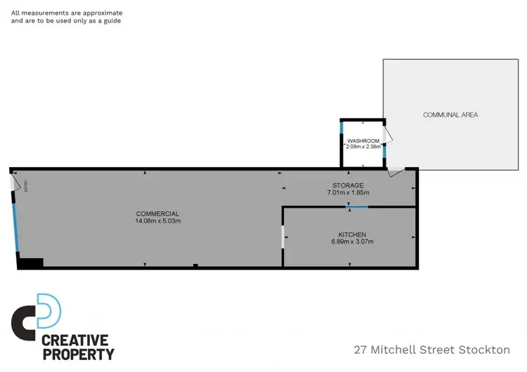 Floorplan of Homely house listing, 1/27 Mitchell Street, Stockton NSW 2295