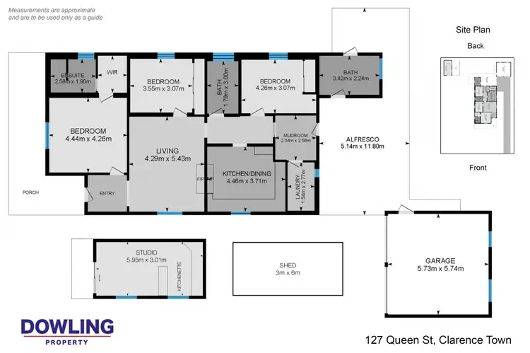 Floorplan of Homely house listing, 127 Queen Street, Clarence Town NSW 2321
