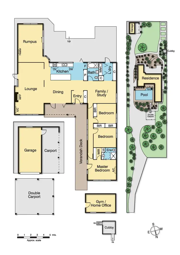Floorplan of Homely house listing, 44 Ramptons Road, Eltham North VIC 3095