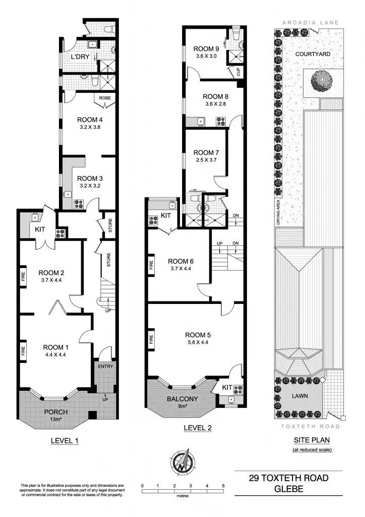 Floorplan of Homely house listing, 29 Toxteth Road, Glebe NSW 2037