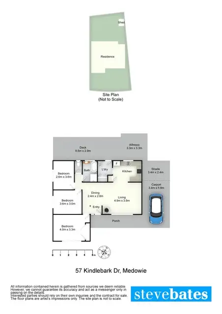 Floorplan of Homely house listing, 57 Kindlebark Drive, Medowie NSW 2318