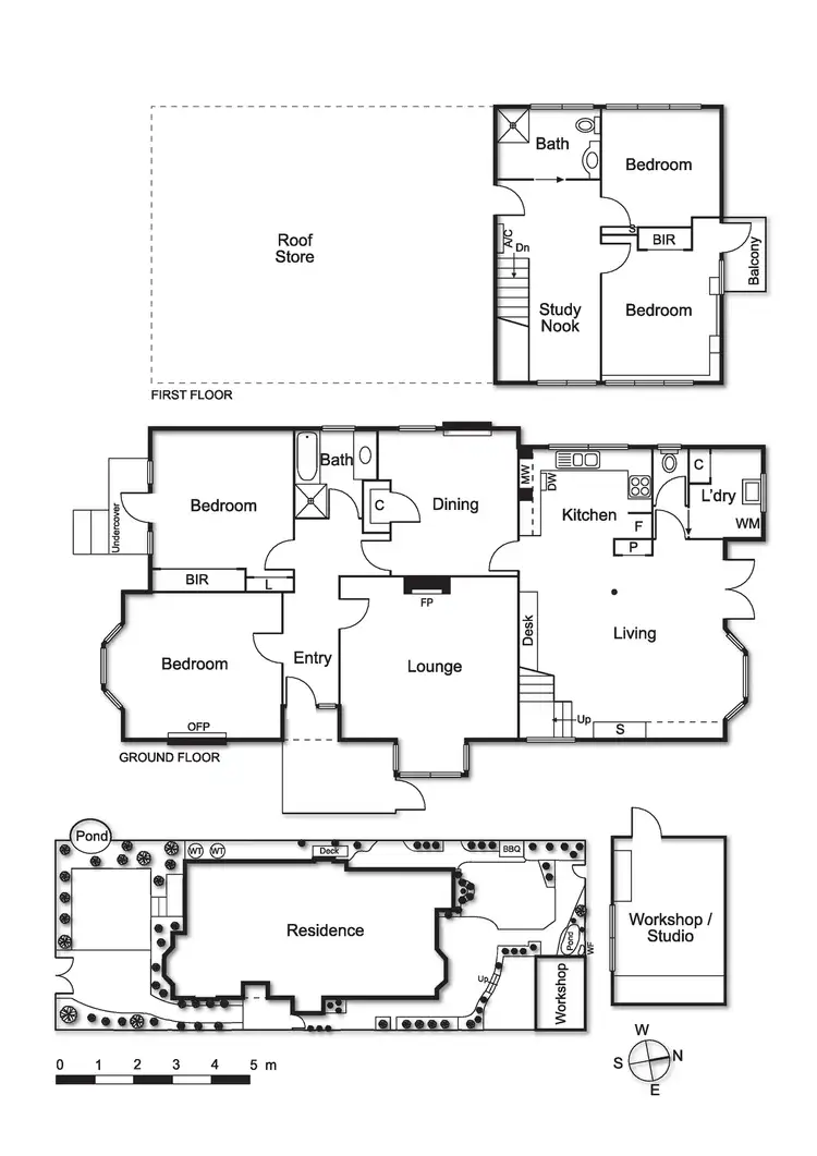 Floorplan of Homely house listing, 218 Neerim Road, Carnegie VIC 3163
