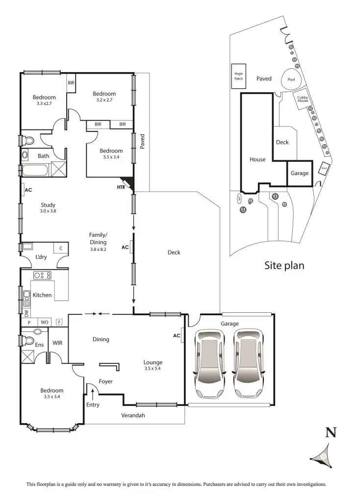 Floorplan of Homely house listing, 55 Ebb Street, Aspendale VIC 3195