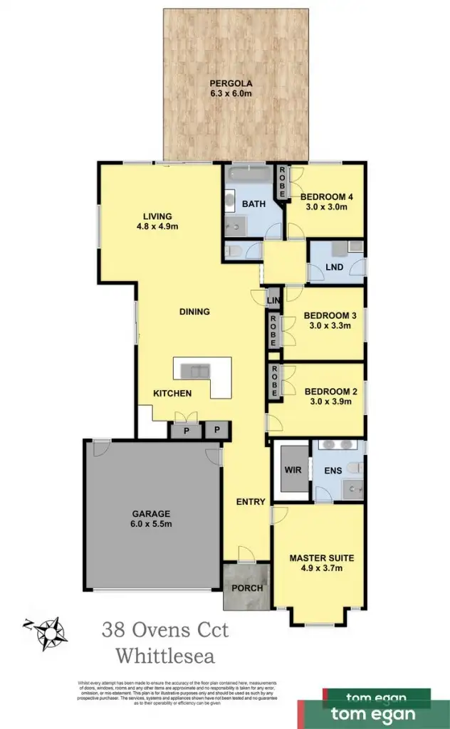 Floorplan of Homely house listing, 38 Ovens Circuit, Whittlesea VIC 3757