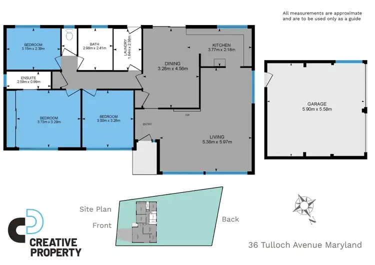 Floorplan of Homely house listing, 36 Tulloch Avenue,, Maryland NSW 2287