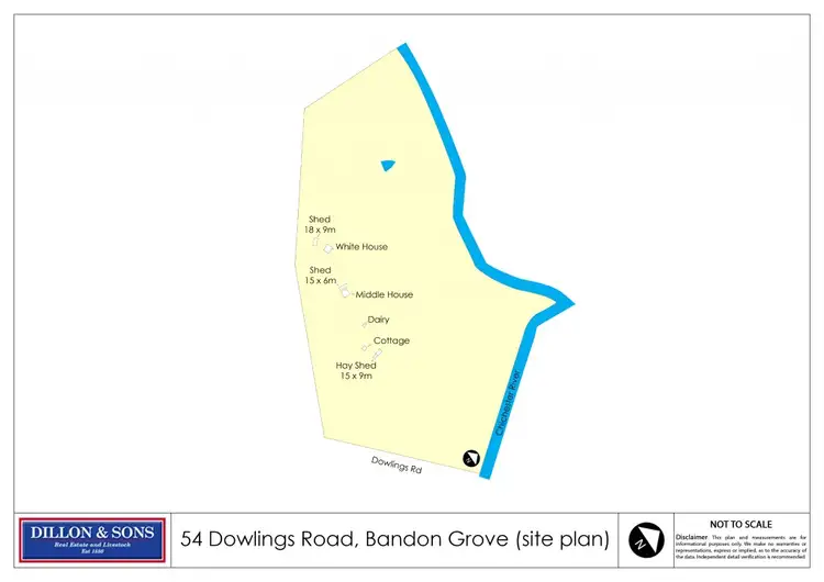 Floorplan of Homely rural property listing, 54 Dowlings Road, Bandon Grove Via, Dungog NSW 2420