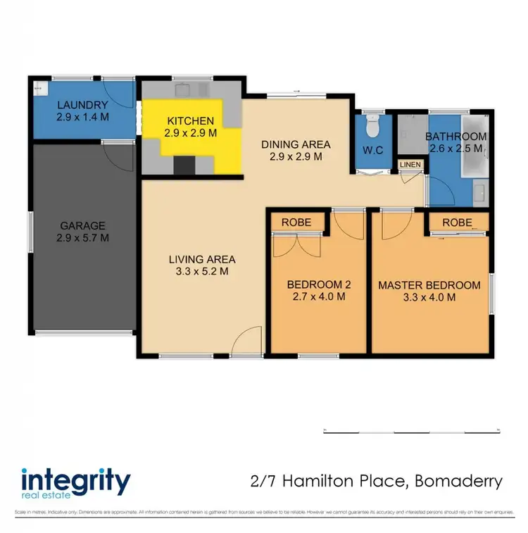 Floorplan of Homely house listing, 2/7 Hamilton Place, Bomaderry NSW 2541