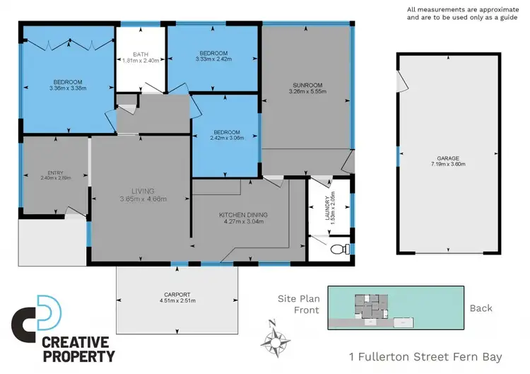 Floorplan of Homely house listing, 1 Fullerton Street, Fern Bay NSW 2295