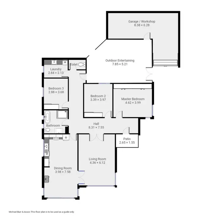 Floorplan of Homely house listing, 10 William Street, Ulverstone TAS 7315