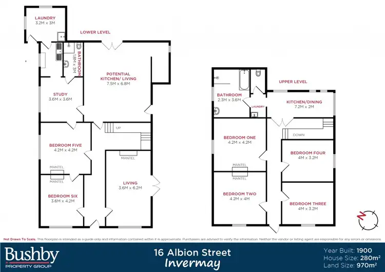 Floorplan of Homely house listing, 16 Albion Street, Invermay TAS 7248