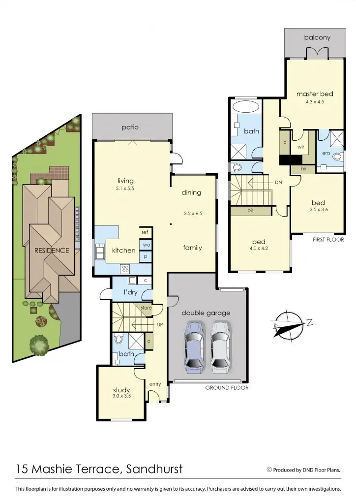Floorplan of Homely house listing, 15 Mashie Terrace, Sandhurst VIC 3977