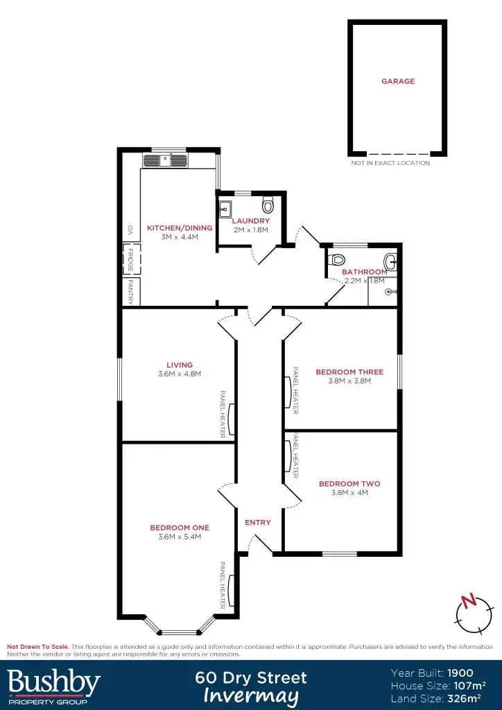 Floorplan of Homely house listing, 60 Dry Street, Invermay TAS 7248
