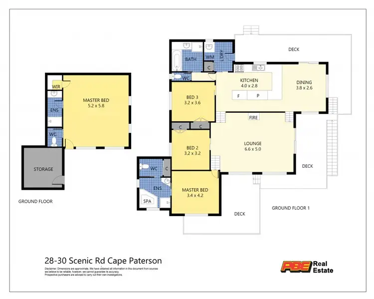 Floorplan of Homely house listing, 28 - 30 SCENIC ROAD, Cape Paterson VIC 3995