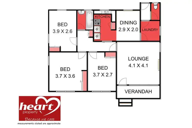 Floorplan of Homely house listing, 3 Overend Crescent, Sale VIC 3850