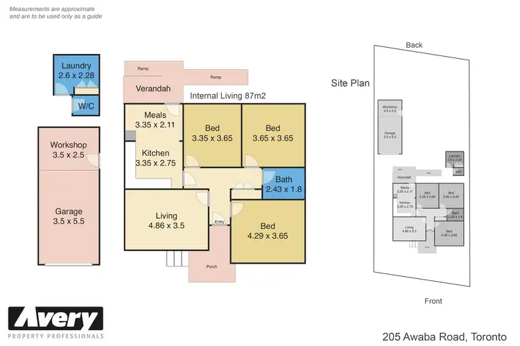 Floorplan of Homely house listing, 205 Awaba Road, Toronto NSW 2283