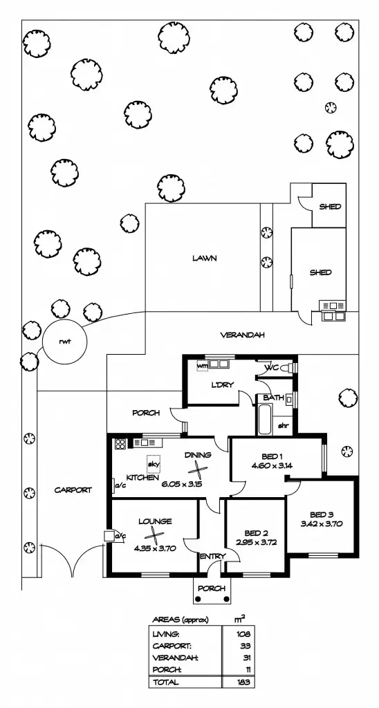 Floorplan of Homely house listing, 4 Sando Street, Findon SA 5023