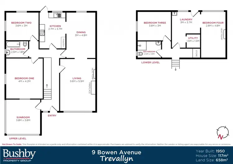 Floorplan of Homely house listing, 9 Bowen Avenue, Trevallyn TAS 7250