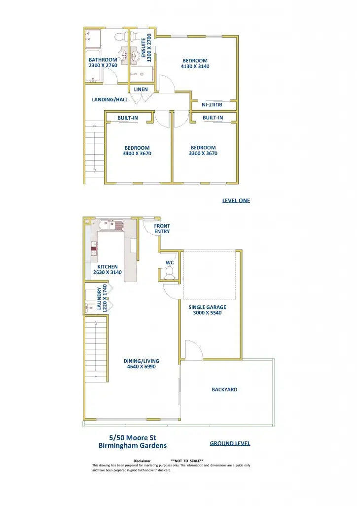 Floorplan of Homely house listing, 5/50 Moore Street, Birmingham Gardens NSW 2287