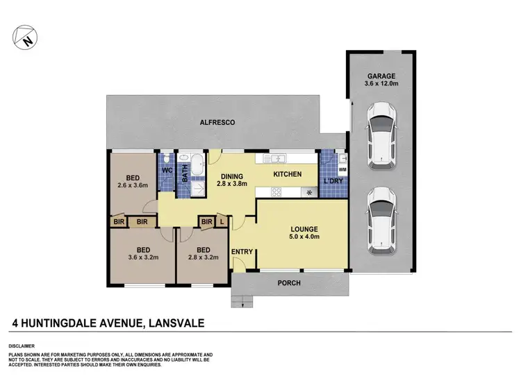 Floorplan of Homely house listing, 4 Huntingdale Avenue, Lansvale NSW 2166