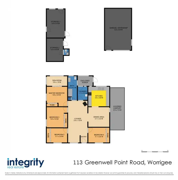 Floorplan of Homely house listing, 113 Greenwell Point Road, Worrigee NSW 2540