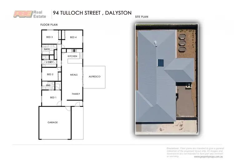 Floorplan of Homely house listing, 94 Tulloch Street, Dalyston VIC 3992