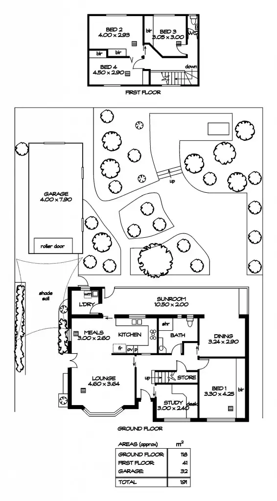 Floorplan of Homely house listing, 12 Brentwood Road, Flinders Park SA 5025