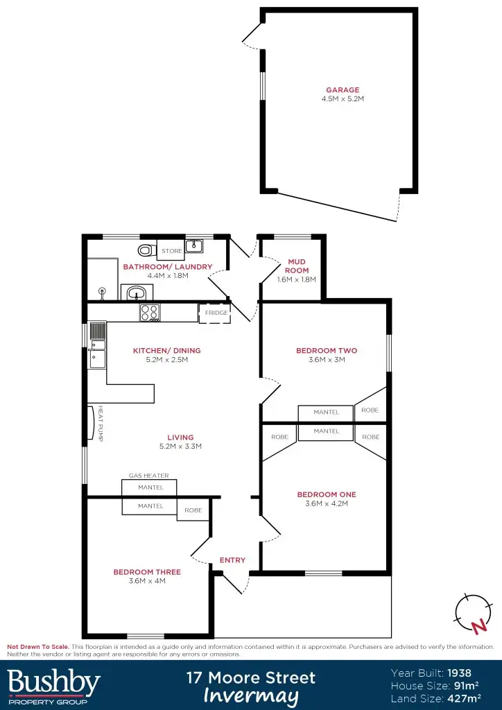 Floorplan of Homely house listing, 17 Moore Street, Invermay TAS 7248