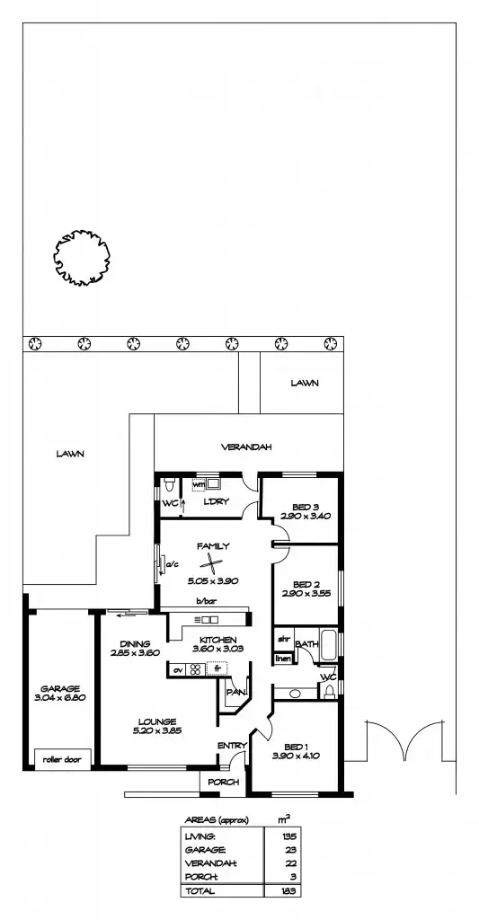 Floorplan of Homely house listing, 34 Ninth Avenue, Woodville North SA 5012